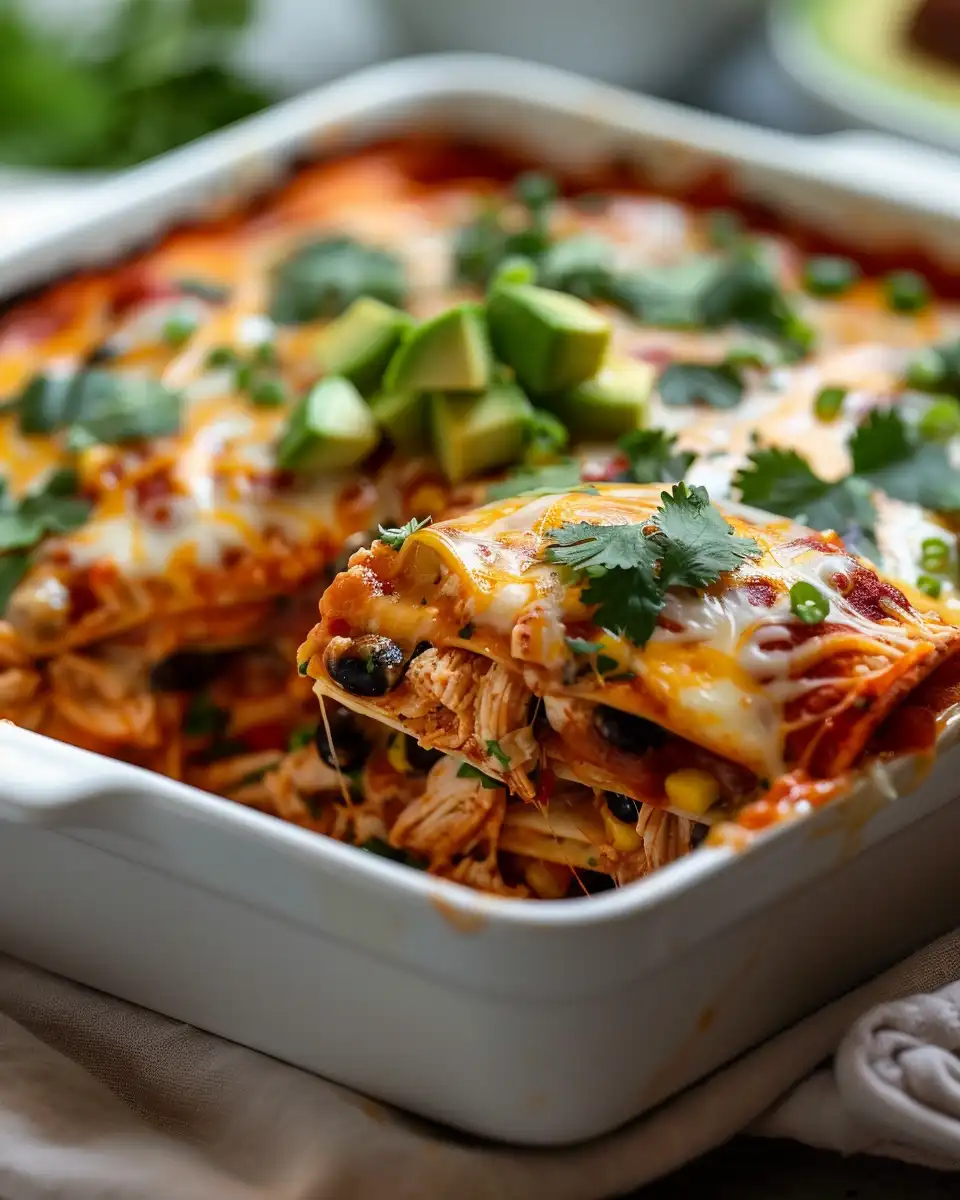 chicken enchilada casserole