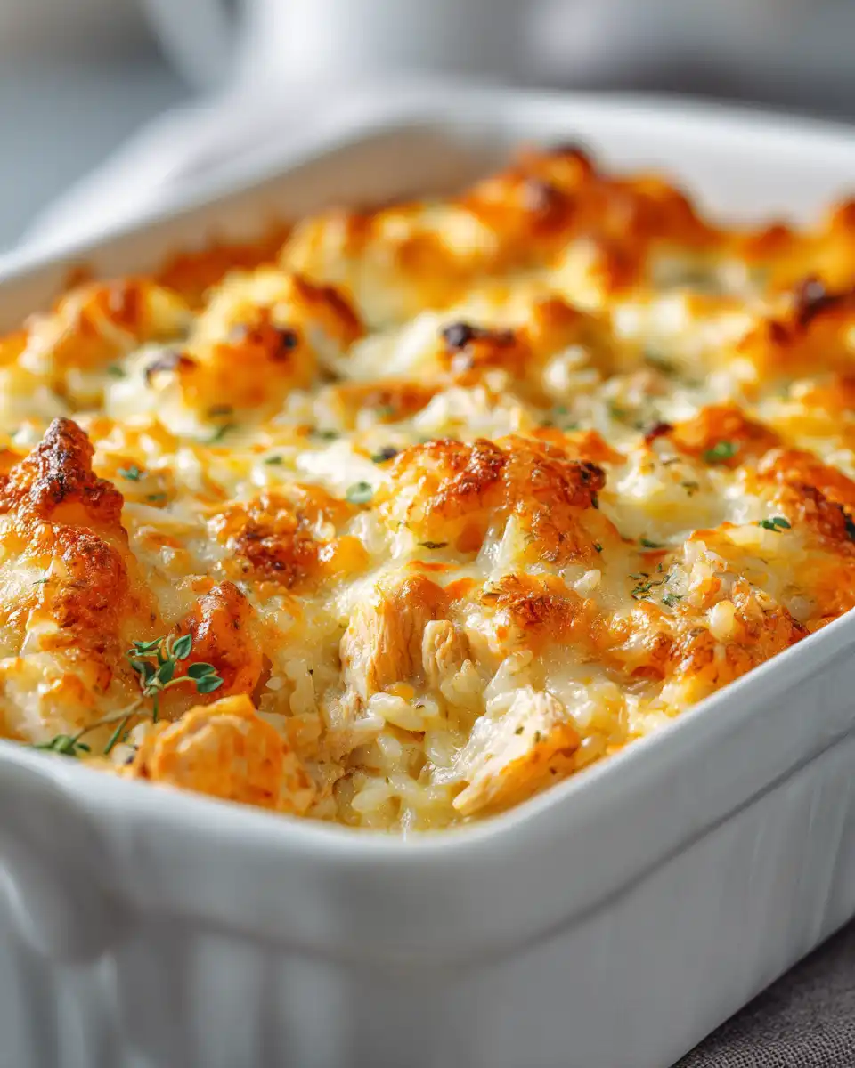 chicken rice casserole