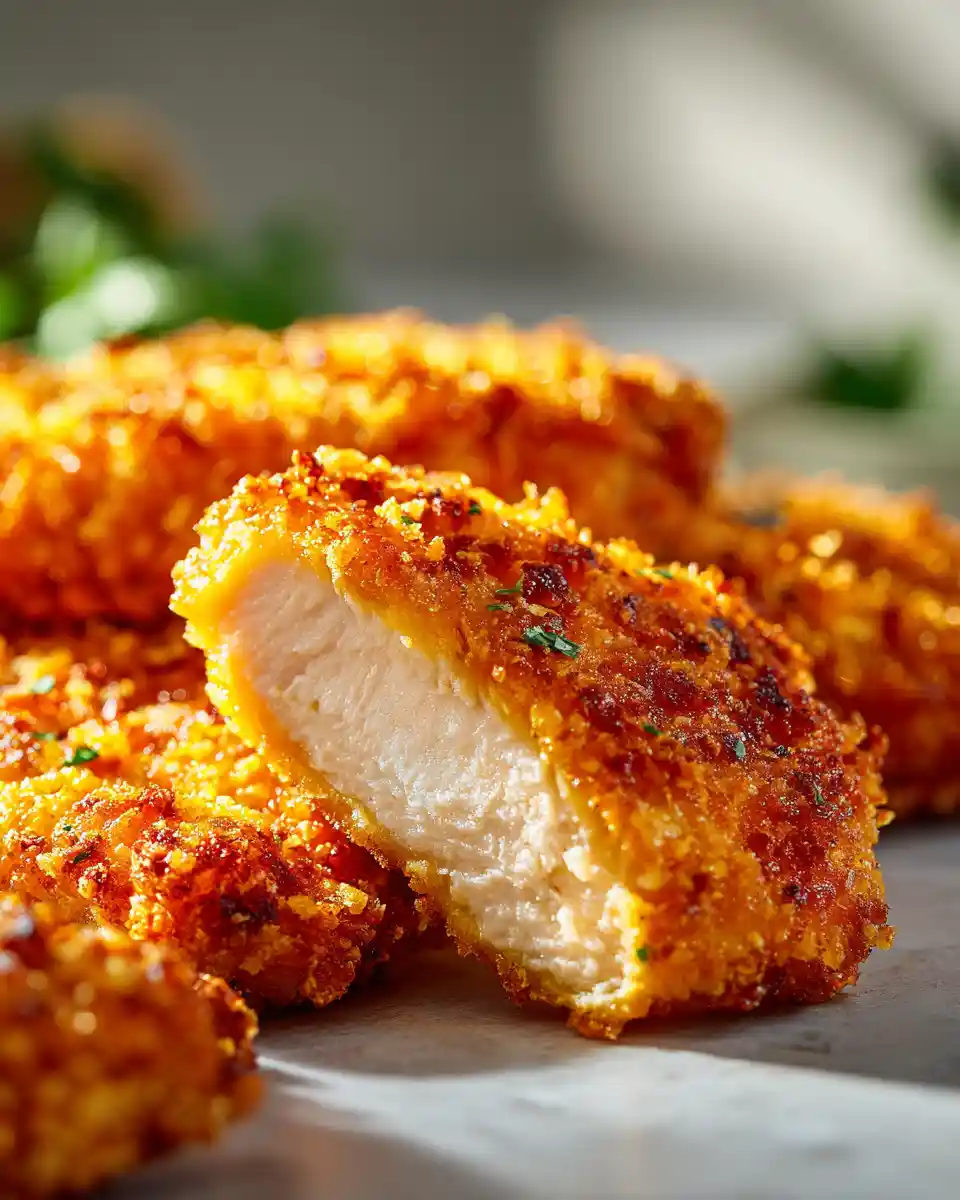 crispy baked parmesan chicken tenders