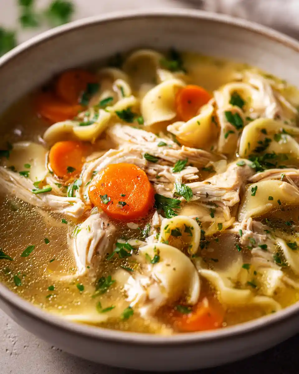 stovetop chicken soup pot