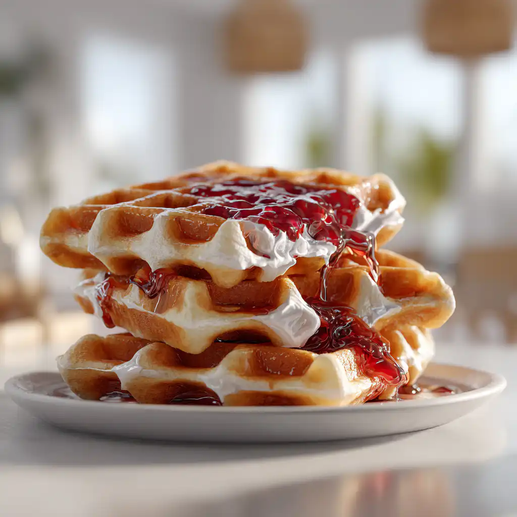 Crispy Fluffy Waffles: The Ultimate Breakfast Classic Recipe 1 Crispy Fluffy Waffles: The Ultimate Breakfast Classic Recipe