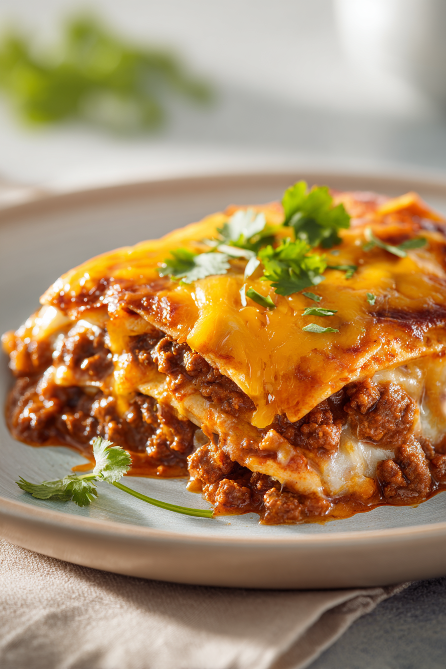Cheesy Beef Enchilada Skillet: Easy Family Dinner 3 image 1775683258819