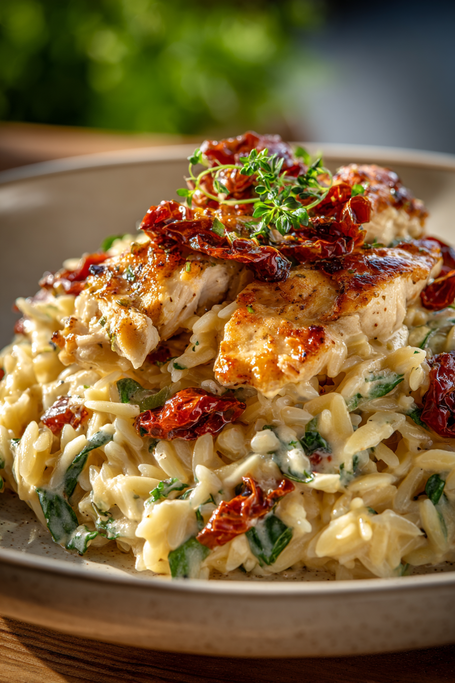 Creamy Marry Me Chicken Orzo (One Pan Dinner) 3 image 1776288464388