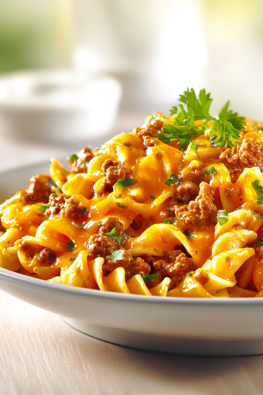 Cheesy Beef Enchilada Pasta: Easy Comfort Dinner 3 image 1776288502818