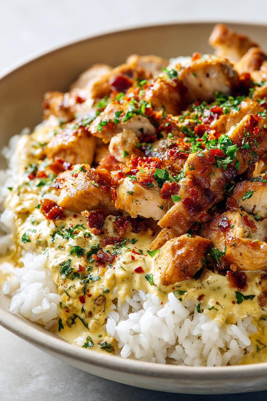 Creamy Cajun Chicken Alfredo Rice (Easy Dinner) 3 image 1776372489711
